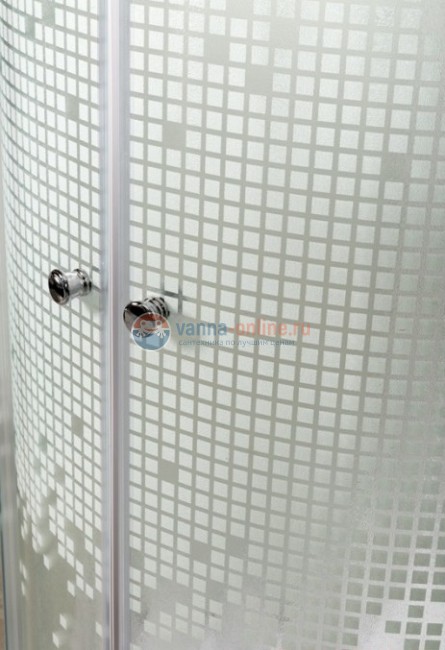 Душевая кабина Deto L 980 80 x 80 см, с крышей, стандартная