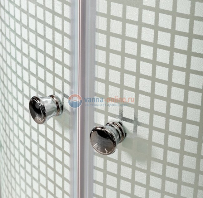 Душевая кабина Deto L 980 80 x 80 см, с крышей, стандартная