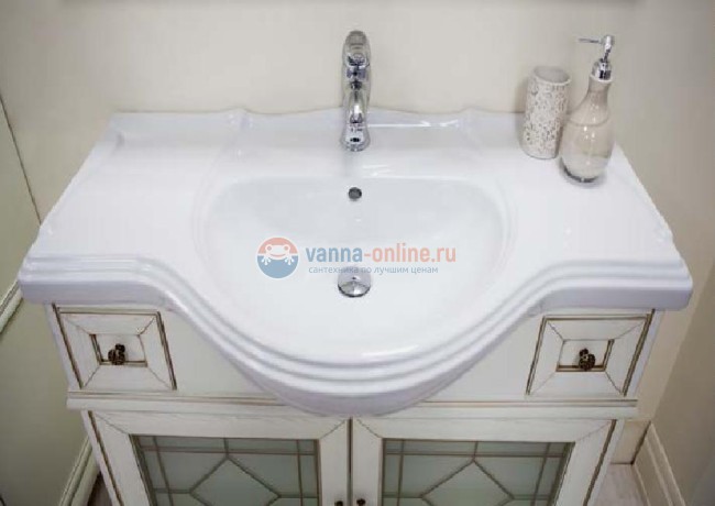 Тумба под раковину Акватон Беатриче 85, 1A191701BEM60