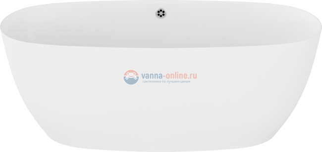 Ванна Astra-Form Атрия 160 x 75 см, из литьевого мрамора, белый