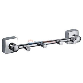 Крючок Fixsen Kvadro FX-61305-4, хром Крючок Fixsen Kvadro FX-61305-4, хром