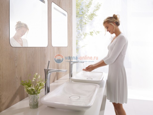 Смеситель Hansgrohe PuraVida 15275400 для раковины с гигиеническим душем