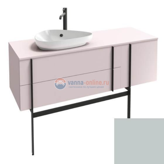 Тумба под раковину Jacob Delafon Nouvelle Vague 145 EB3043RU-M50, синий шторм мягкий