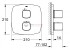 Термостат Grohe Grandera 19934IG0 для ванны, хром/золото Термостат Grohe Grandera 19934IG0 для ванны, хром/золото