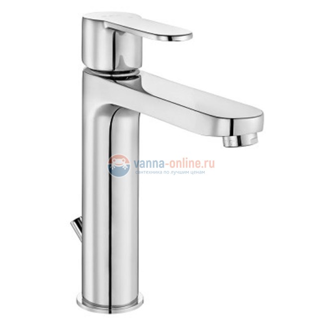 Смеситель E.C.A Nita 102188049EX для раковины с удлиненным корпусом и донным клапаном Смеситель E.C.A Nita 102188049EX для раковины с удлиненным корпусом и донным клапаном
