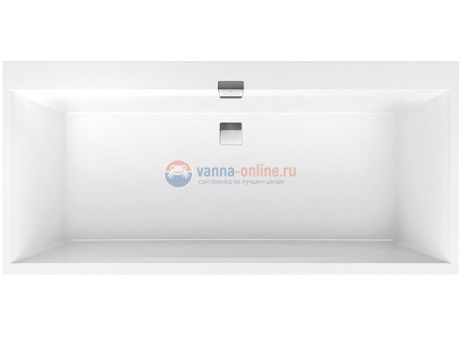 Квариловая ванна Villeroy&Boch Squaro Edge 12 170x75 Duo UBQ170SQE2DV-01, Quaryl® Квариловая ванна Villeroy&Boch Squaro Edge 12 170x75 Duo UBQ170SQE2DV-01, Quaryl®