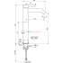 Смеситель для раковины Ideal Standard CERALINE BC269AA