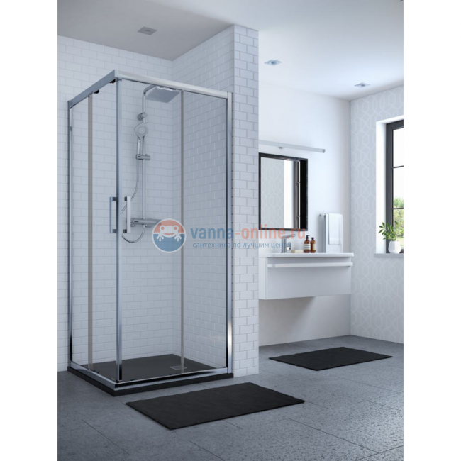 Душевая система с термостатическим смесителем Ideal Standard IDEALRAIN CUBE EVO A6985AA