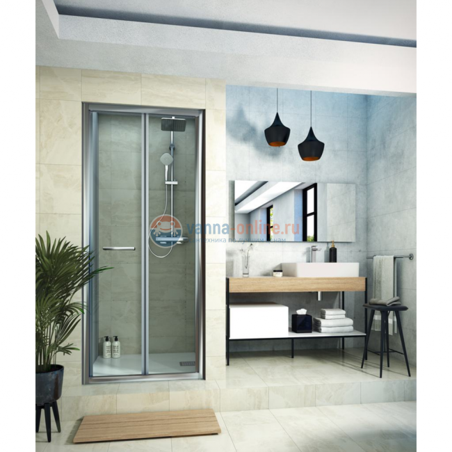 Душевая система с термостатическим смесителем Ideal Standard IDEALRAIN CUBE EVO A6985AA
