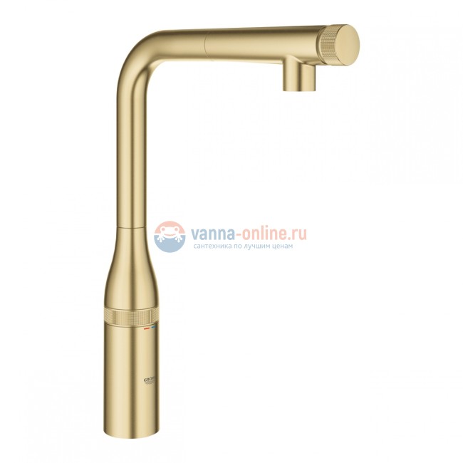 Смеситель Grohe Essence SmartControl 31615GN0 для кухонной мойки, холодный рассвет матовый
