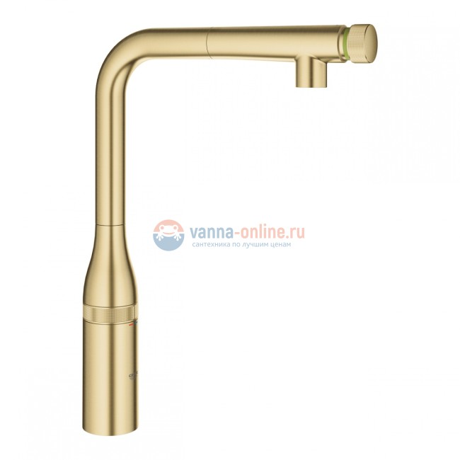 Смеситель Grohe Essence SmartControl 31615GN0 для кухонной мойки, холодный рассвет матовый