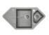 Кухонная мойка Iddis Vane G V27G965i87 96 x 50 x 22.7 см, Granucryl, угловая, серый