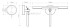 Скребок Bemeta Omega 104237012 26.5 x 5.5 x 17.5 см для душевой кабины, хром