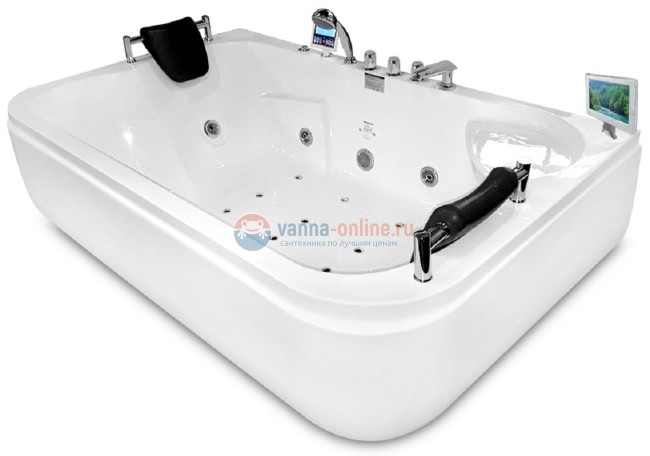 Ванна гидромассажная акриловая Gemy G9085 O L/R, 180 х 116 см Ванна гидромассажная акриловая Gemy G9085 O L/R, 180 х 116 см