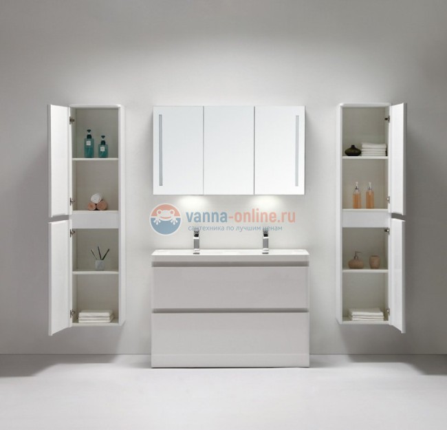 Тумба под раковину BelBagno ENERGIA-N-1200-2C-PIA-2-BL, напольная