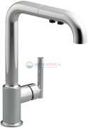 Cмеситель Jacob Delafon PURIST 7505D-CP для кухни с выдвижныи изливом