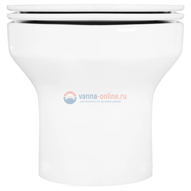 Унитаз подвесной Jacob Delafon Elite EDX114RU-00, безободковый c тонким сиденьем с микролифтом