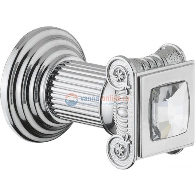 Смеситель Cezares Olimp BVD-01-Sw цвет хром, ручки квадратные Swarovski