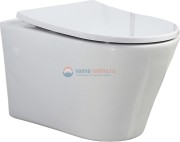 Унитаз подвесной, безободковый BelBagno Flay-R BB506CH Унитаз подвесной, безободковый BelBagno Flay-R BB506CH