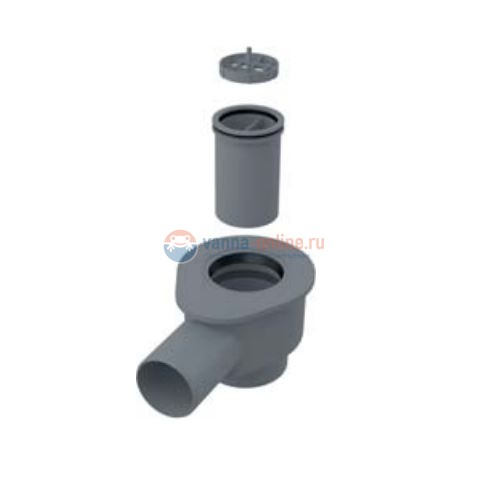 Cифон AlcaPlast APZ-S12 DN50 и комплект регулируемых ног