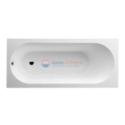 Ванна Villeroy&Boch Oberon UBQ160OBE2V-01, 160x75 см, Quaryl®, alpin без отверстия и перелива Ванна Villeroy&Boch Oberon UBQ160OBE2V-01, 160x75 см, Quaryl®, alpin без отверстия и перелива