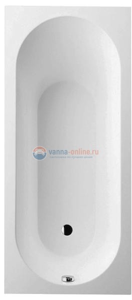 Ванна Villeroy&Boch Oberon UBQ160OBE2V-01, 160x75 см, Quaryl®, alpin без отверстия и перелива Ванна Villeroy&Boch Oberon UBQ160OBE2V-01, 160x75 см, Quaryl®, alpin без отверстия и перелива