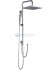 Душевой гарнитур Jacob Delafon Eo E11716-CP с верхним душем, хром