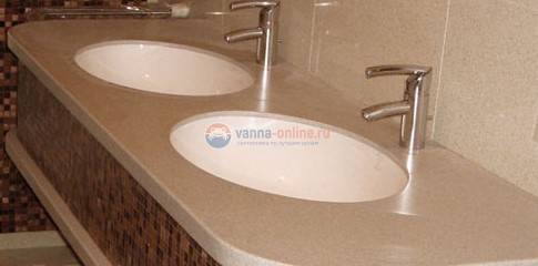 Раковина Jacob Delafon Ovale EN262-00, врезная снизу, 49,8 х 38,5 см