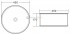 Раковина BelBagno BB1383 накладная 45 х 45 х 17 см Раковина BelBagno BB1383 накладная 45 х 45 х 17 см