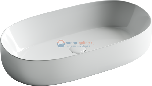 Раковина Ceramica Nova Element CN5022, 67.5x35x14 см, белая