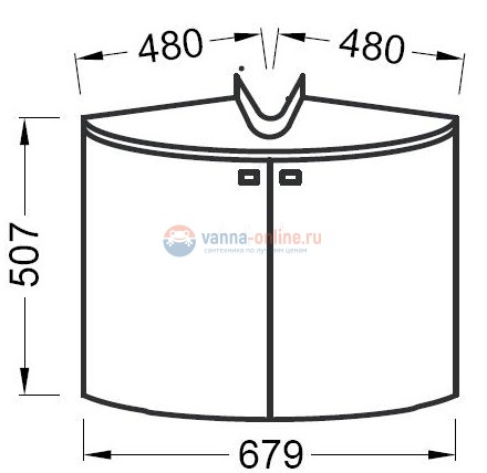 Тумба под раковину Jacob Delafon Odeon Up EB864-G1C, белый Тумба под раковину Jacob Delafon Odeon Up EB864-G1C, белый