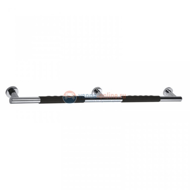 Поручень Bemeta Omega 104507691 80 см, хром, черная резина Поручень Bemeta Omega 104507691 80 см, хром, черная резина