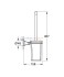 Ершик туалетный Grohe Grandera 40632000, хром