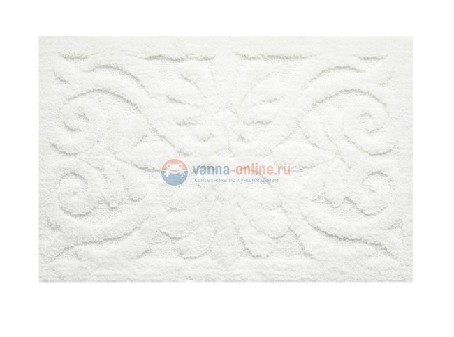 Коврик для ванной комнаты Iddis Basic 50 x 80 см, B06M580i12, микрофибра, белый Коврик для ванной комнаты Iddis Basic 50 x 80 см, B06M580i12, микрофибра, белый