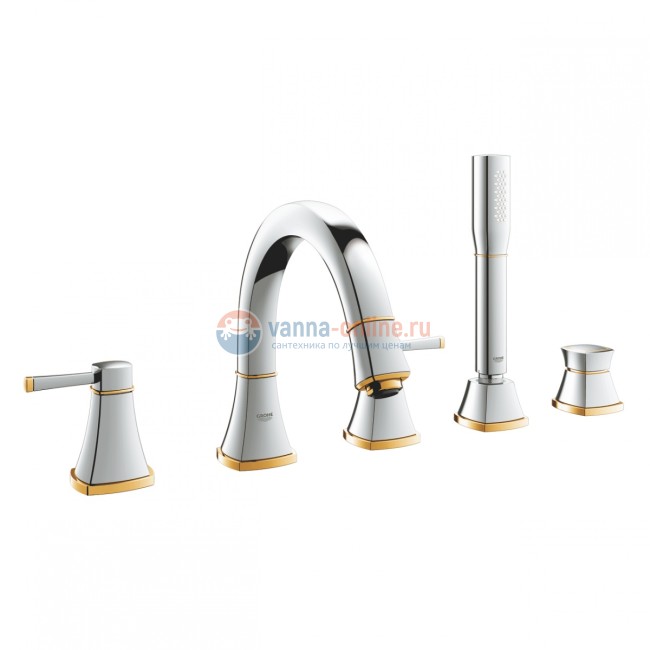 Смеситель Grohe Grandera 19919IG0 для ванны/душа, хром/золото Смеситель Grohe Grandera 19919IG0 для ванны/душа, хром/золото