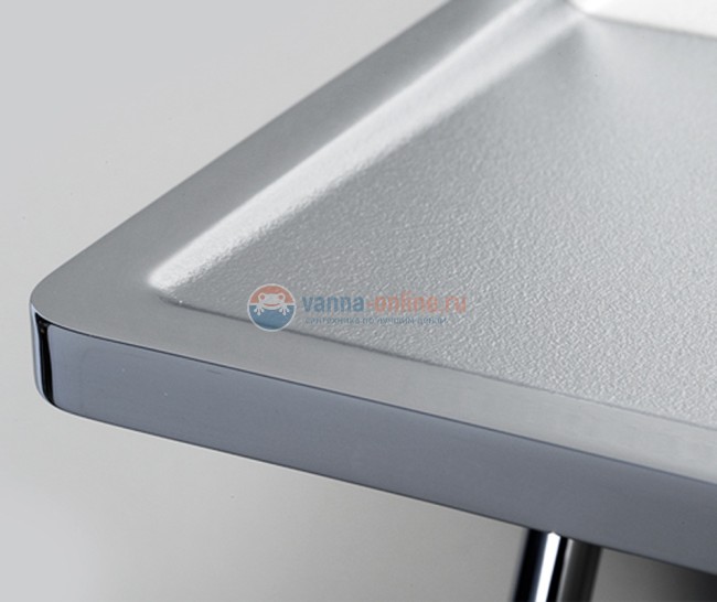 Держатель туалетной бумаги с полочкой для телефона WasserKRAFT K-1325, хром