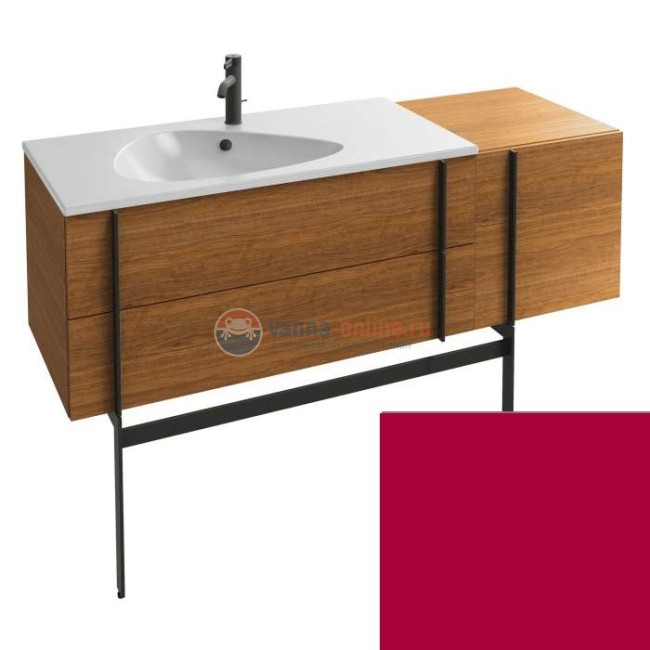 Тумба под раковину Jacob Delafon Nouvelle Vague 145 EB3037RU-M75, малина мягкий