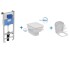 Промо-комплект 3 в 1 Ideal Standard с подвесным унитазом ESEDRA AquaBlade®  T386001 и инсталляцией PROSYS