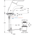 Смеситель для раковины Ideal Standard CERAMIX BLUE A5651AA Смеситель для раковины Ideal Standard CERAMIX BLUE A5651AA