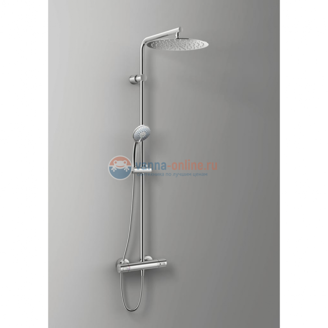 Душевая система с термостатическим смесителем Ideal Standard IDEALRAIN LUXE A6246AA