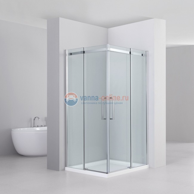 Душевой уголок Black&White Stellar Wind S502, 100 x 100 см