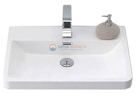 Раковина из искусственного мрамора BelBagno Piramide PIR-650-LVB, 65 х 52 см Раковина из искусственного мрамора BelBagno Piramide PIR-650-LVB, 65 х 52 см