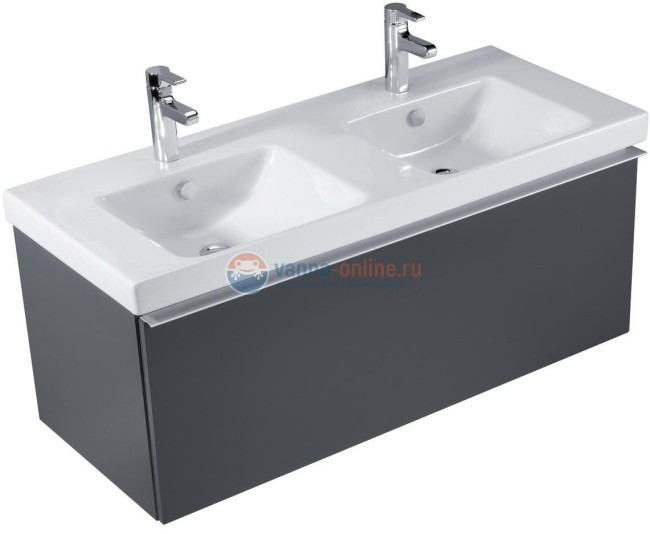 Тумба под раковину Jacob Delafon Odeon Up EB887-N14, антрацит