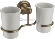 Стакан Fixsen Antik FX-61107 двойной, бронза