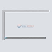 Душевая перегородка Radaway Modo II New 80 389084-01-01 Душевая перегородка Radaway Modo II New 80 389084-01-01