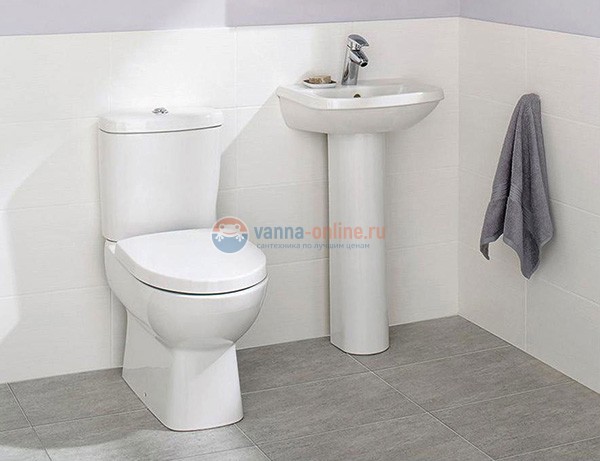 Крышка-сиденье Jacob Delafon Kandel/Panache E70008-00 с микролифтом (бел)