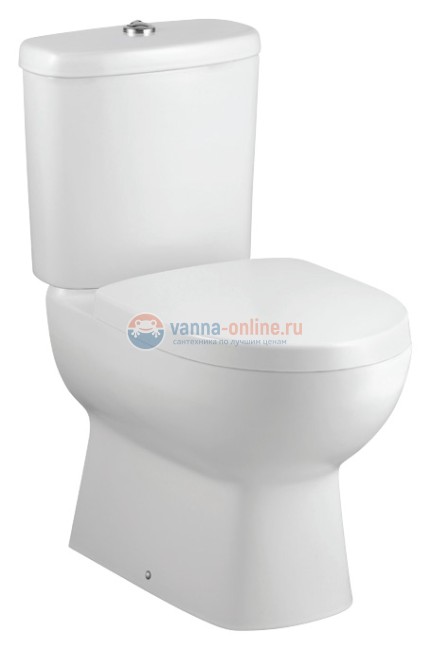 Крышка-сиденье Jacob Delafon Kandel/Panache E70008-00 с микролифтом (бел)