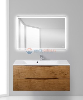 Тумба под раковину BelBagno Marino MARINO-1200-2C-SO-RN-P, 120 х 45 х 55 см, Rovere Nature - светло-коричневый