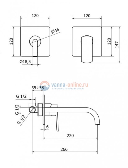 Смеситель для раковины Cezares FLORIAN-BLS1-01-W0, встраиваемый Смеситель для раковины Cezares FLORIAN-BLS1-01-W0, встраиваемый