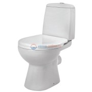 Напольный унитаз Santek Цезарь 1.WH30.1.745 крышка стандарт Напольный унитаз Santek Цезарь 1.WH30.1.745 крышка стандарт